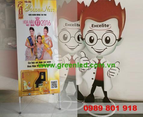 Sản xuất standee giá rẻ